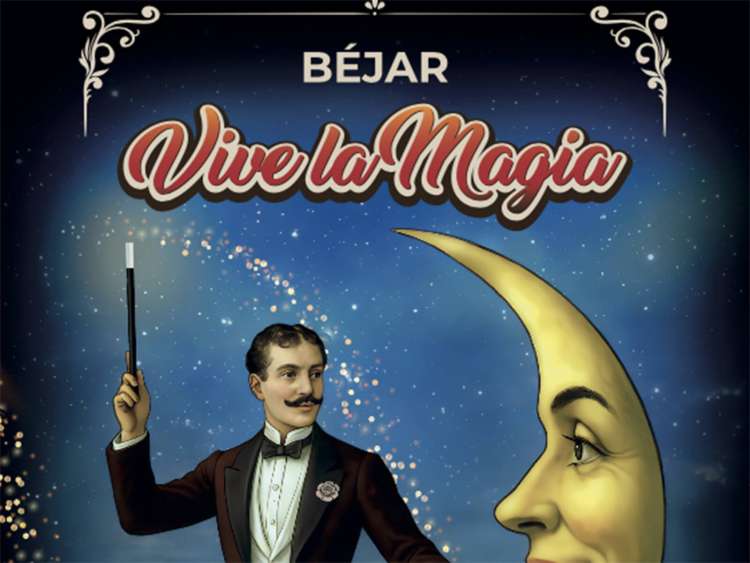 Recorte del cartel del Festival Internacional Vive la Magia
