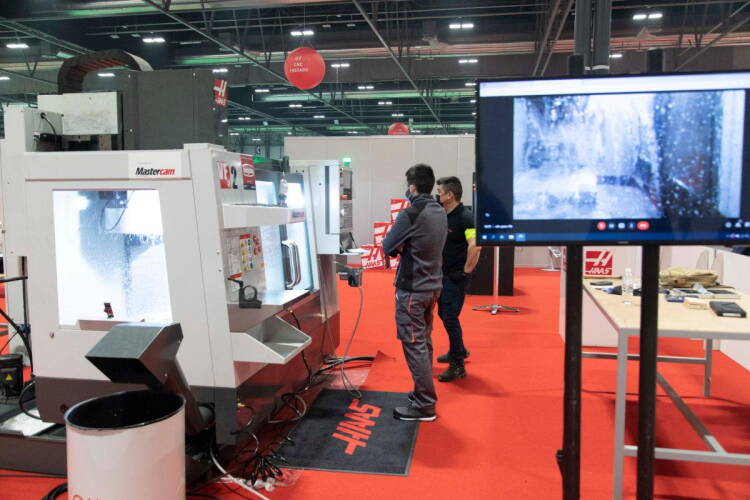 Estudiante durante el SpainSkills