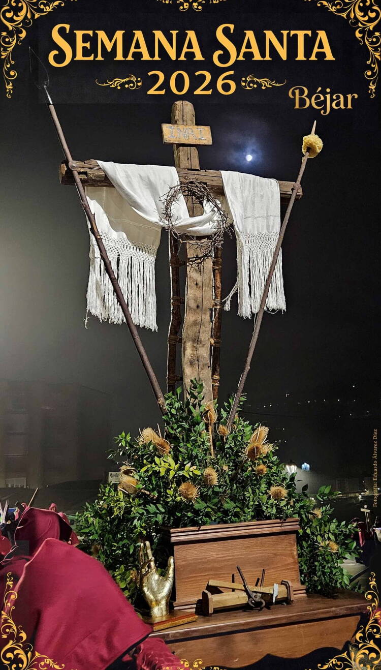 Cartel de la Semana Santa en Béjar 2026