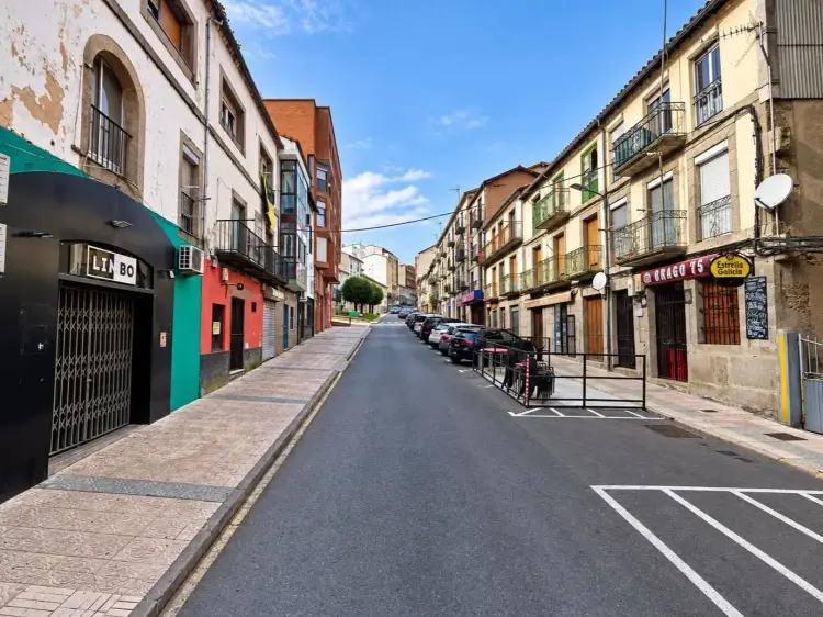 Calle Libertad de Béjar a la altura del numero 63