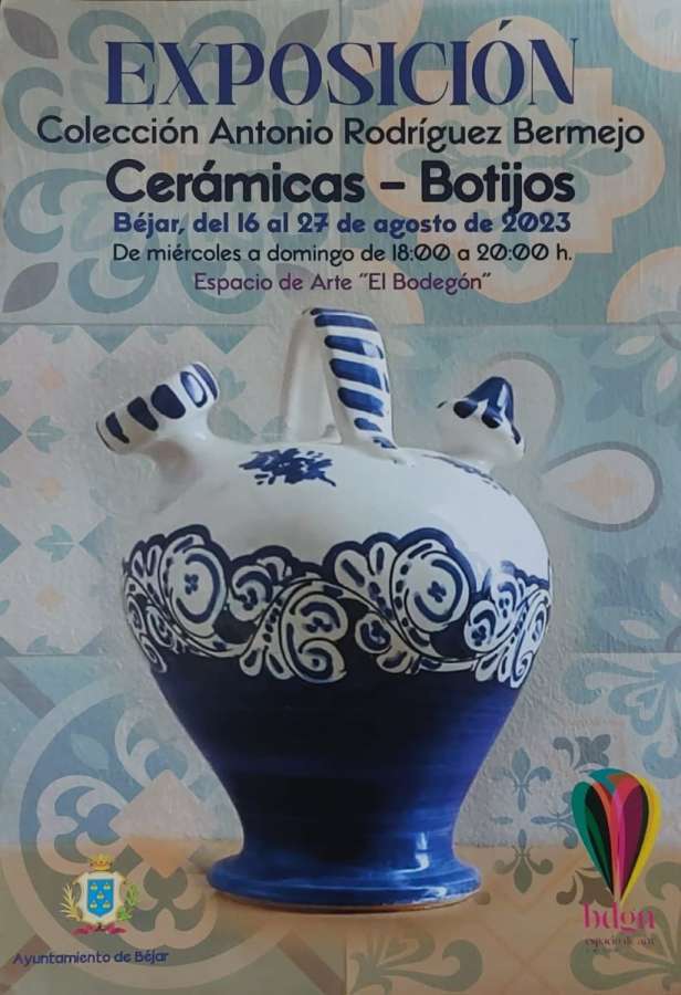 Cartel exposición Cerámicas - Botijos en Béjar