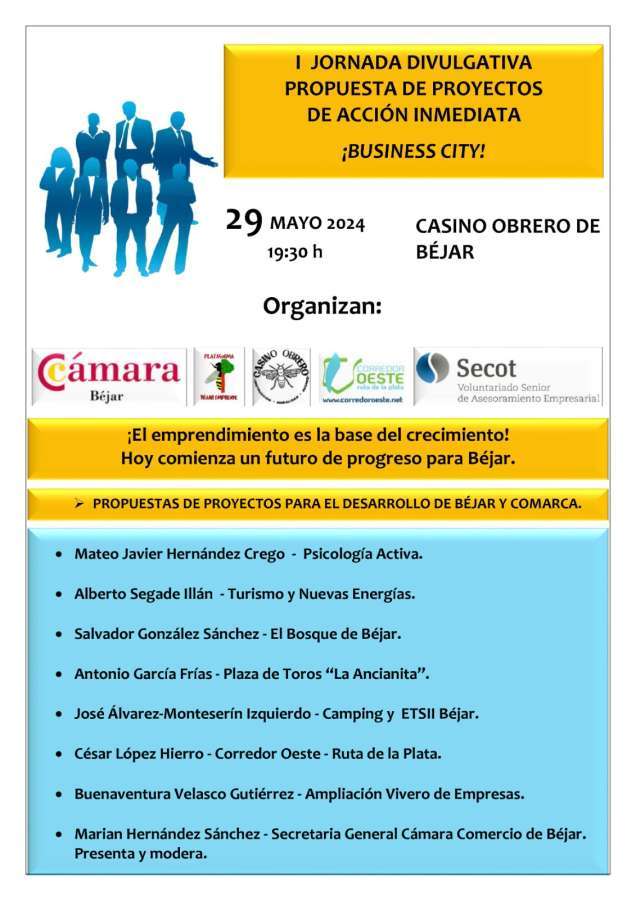 Cartel de la actividad