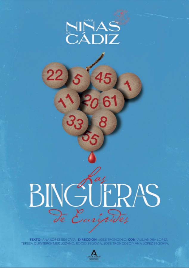Cartel Las Bingueras de Eurípides