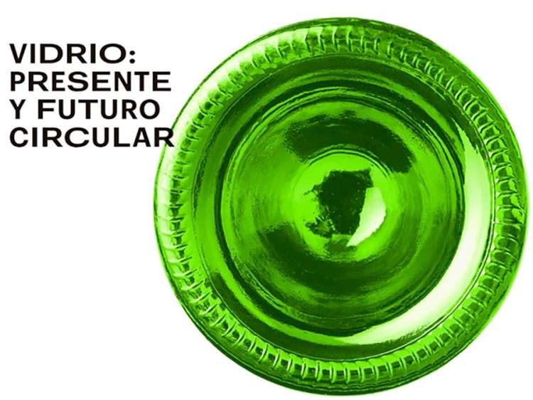Cartel de la exposición Vidrio: presente y futuro circular