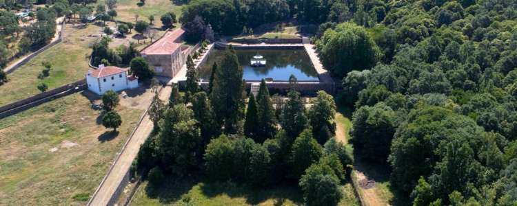 El bosque de Béjar vista aérea