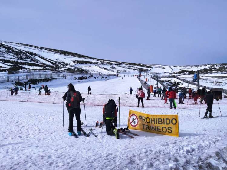 Pista de debutantes de La Covatill