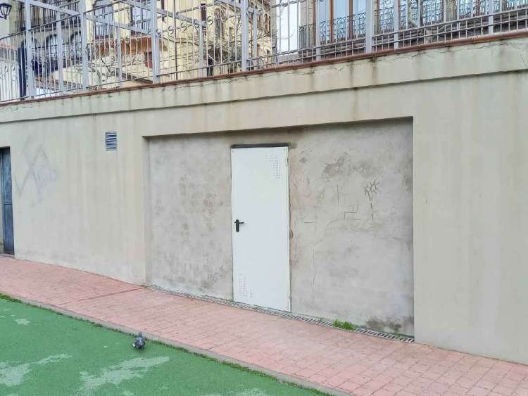 Cierre de acceso al parking de El Murallón