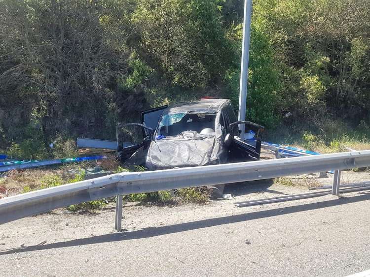 Accidente A-66 Vallejera de riofrío