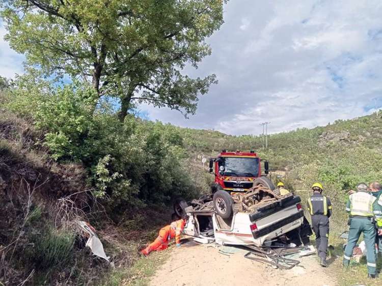 Vehículo siniestrado DSA-280, Colmenar de Montemayor
