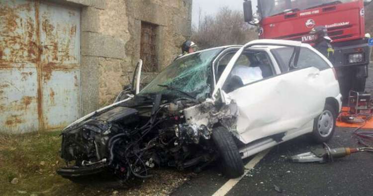 Accidente en La hoya