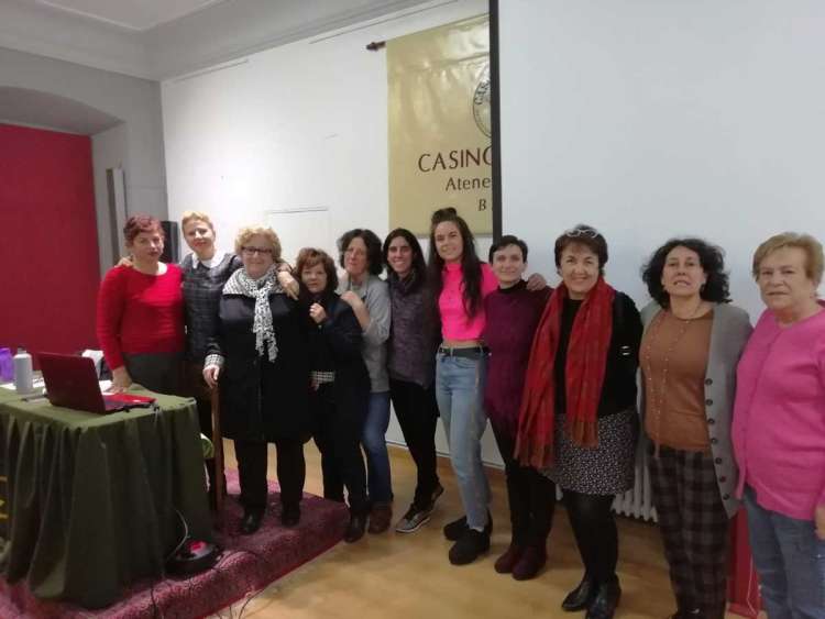 Acto de AMDEVE en el Casino Obrero