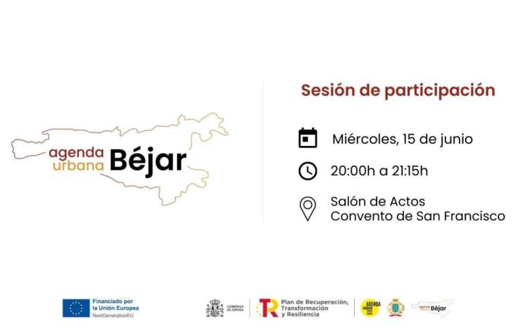 Cartel anunciador de la convocatoria pública