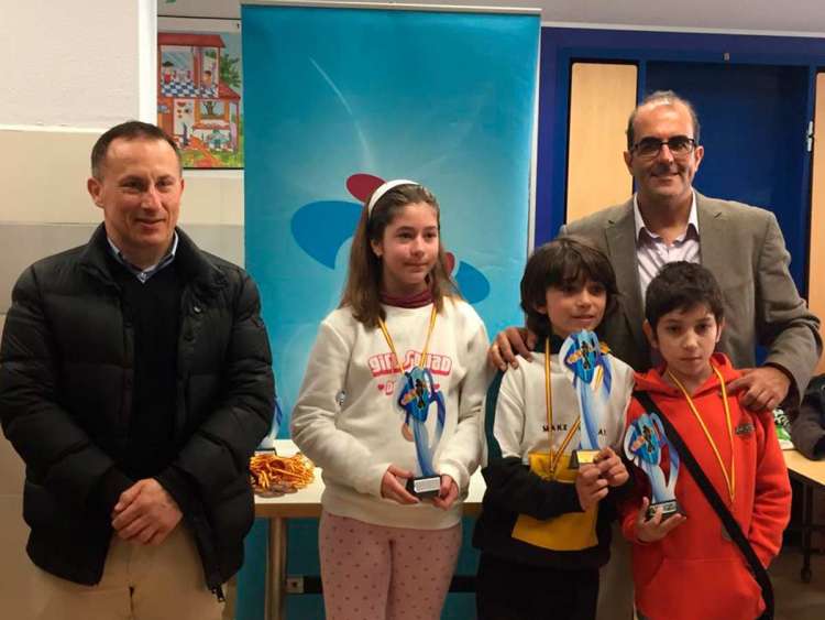 Entrega de trofeos en Maristas