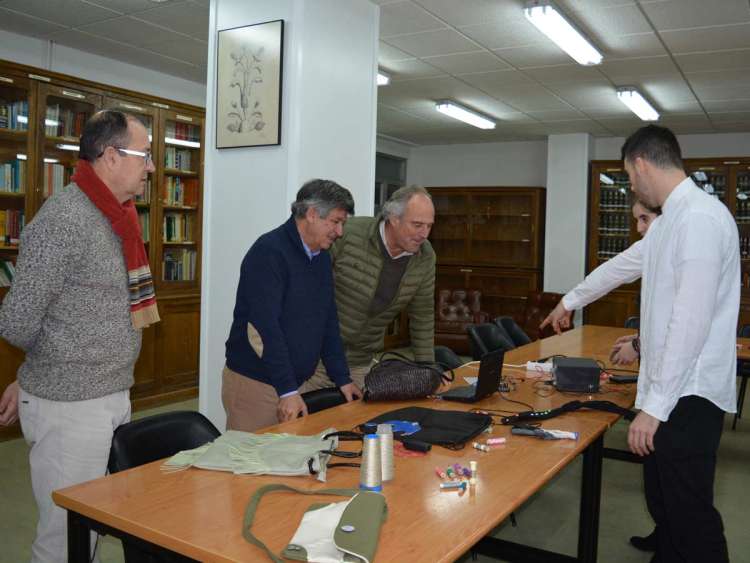 Alejo Riñones en las Jornadas Textiles