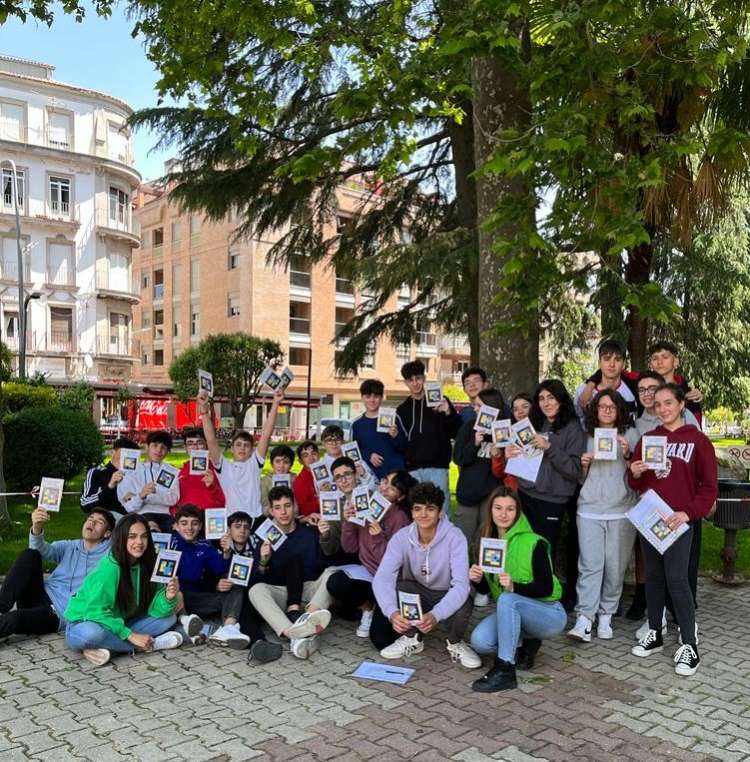Alumnos del proyecto Una sola Voz del colegio María Auxiliadora de Béjar