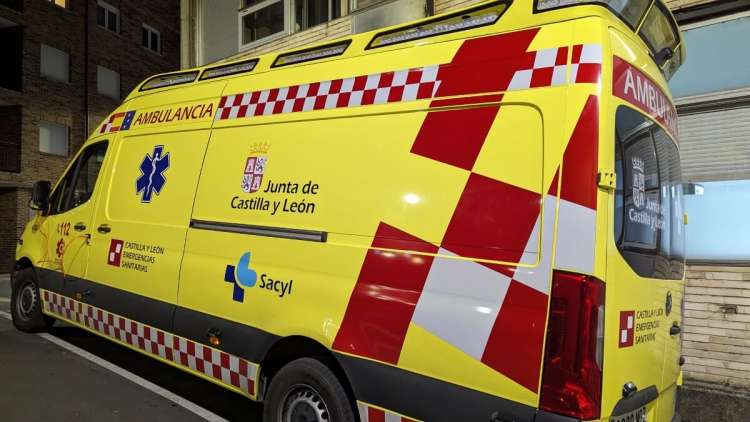 Ambulancia 112 CyL en Béjar