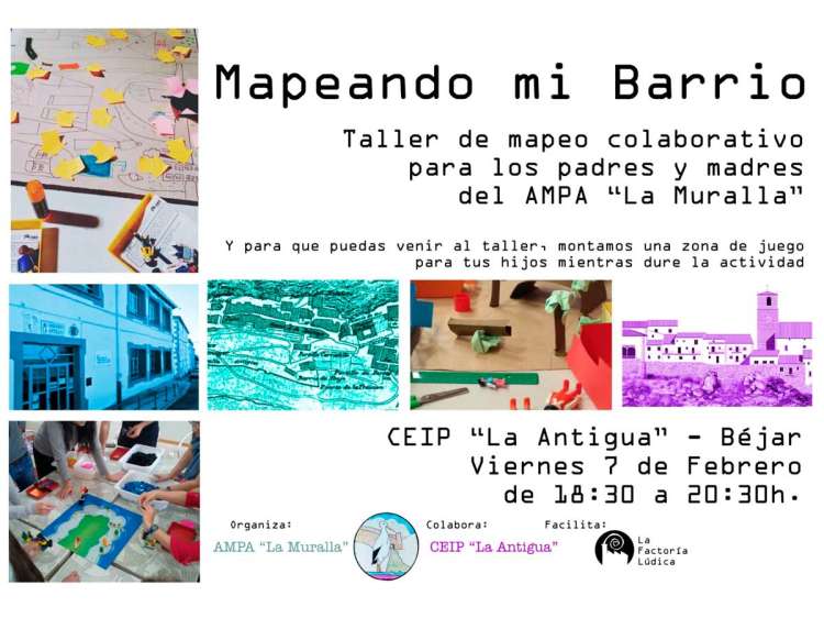 Cartel de una de las actividades del CEIP