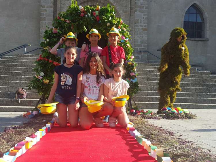 Arco en la escalinata de El Salvador