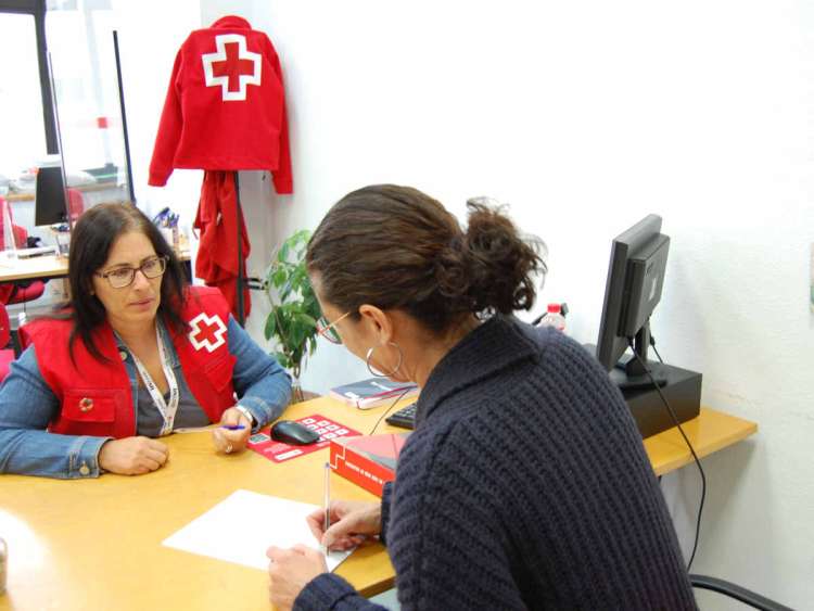 Servicio de atención de Cruz Roja en Salamanca