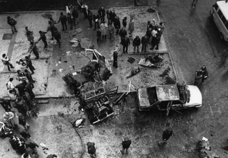 Imágenes del atentado en 1986 mapadelterror.com