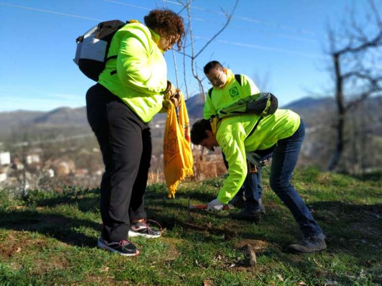 Participantes de ASPRODES durante la actividad