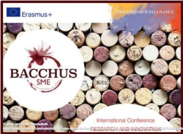 Cartel de la web de la organización