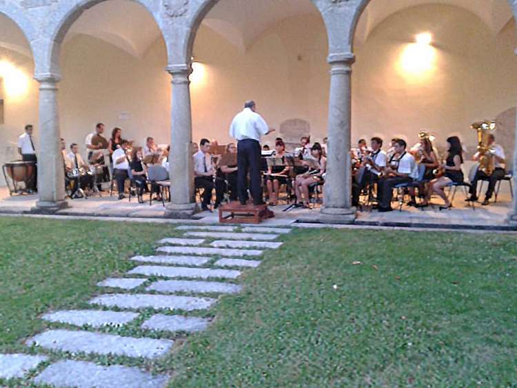 Banda Municipal en el Centro de cultura San Francisco