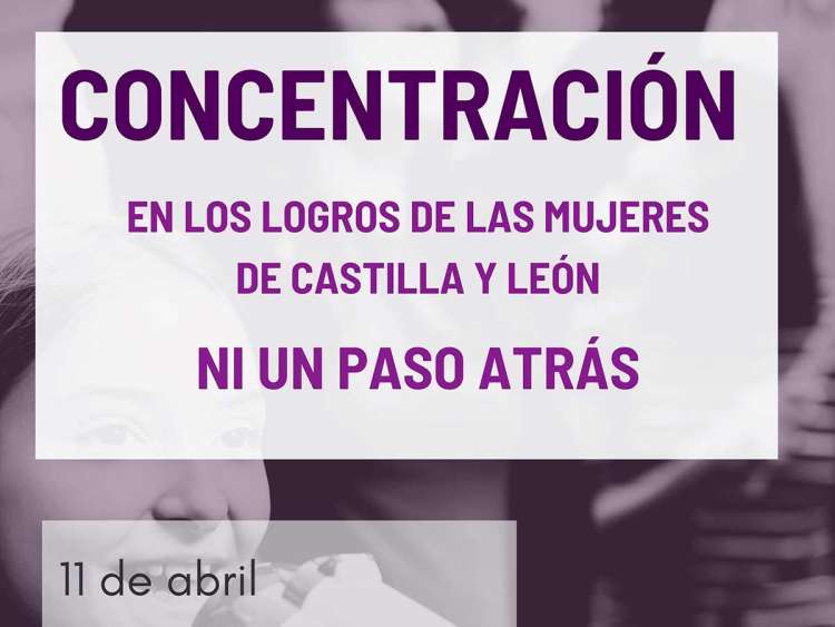 Concentración derechos de la mujer Béjar