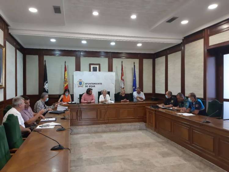 Reunión Junta Local de Seguridad de Béjar