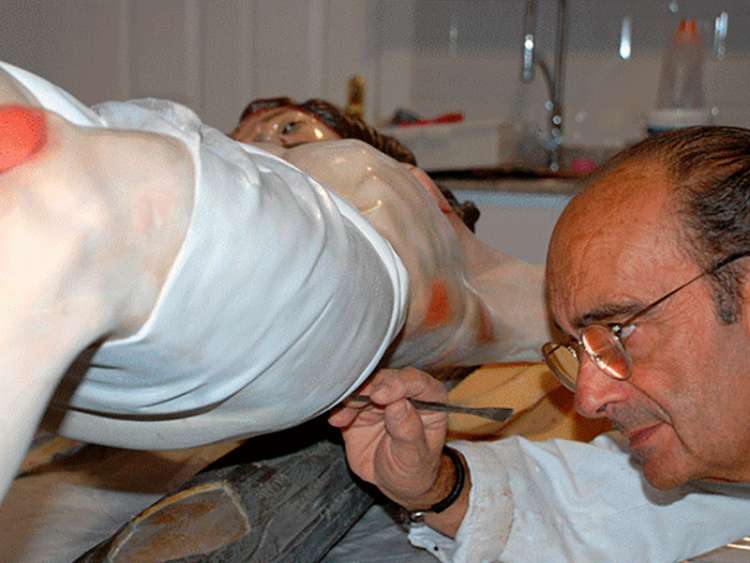 Restauración del Cristo Béjar