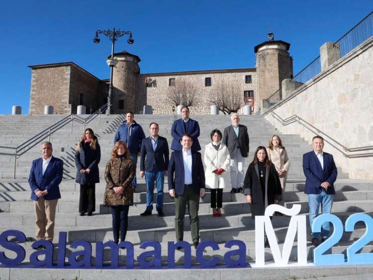 Alfonso Fernández Mañueco, Raúl Hernández y el resto de candidatos por Salamanca