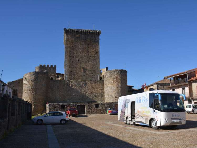 El Bibliobus en Miranda del Castañar
