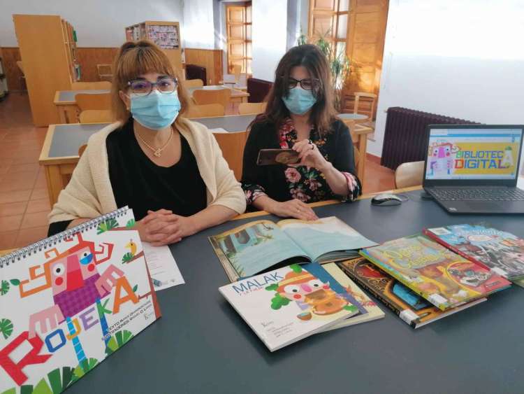 Presentación de la biblioteca infantil digital de Béjar