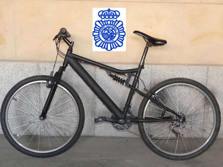 Bicicleta incautada