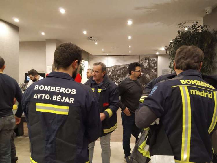 Workshop de bombrero sobre incendios en Bilbao