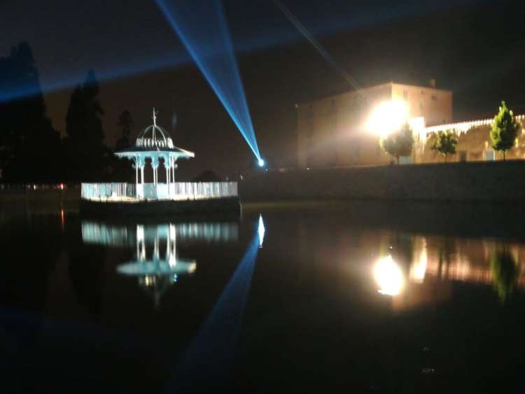Espectáculo de luz y sonido en El Bosque de Béjar