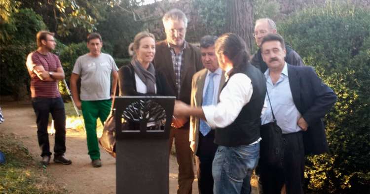 Visita Odile Rodríguez de la Fuente a el Bosque de Béjar
