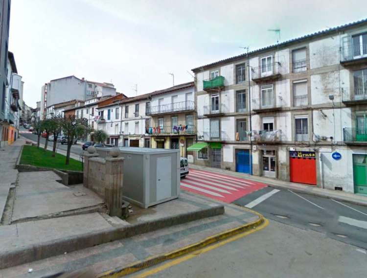 Calle Libertad , zona en la que se produjeron los hechos