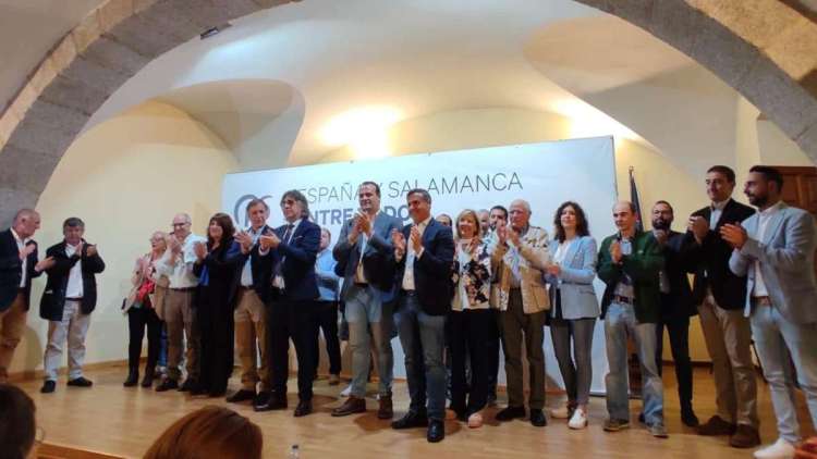 Candidatura del PP 2023  presentada en el CMC San Francisco de Béjar 