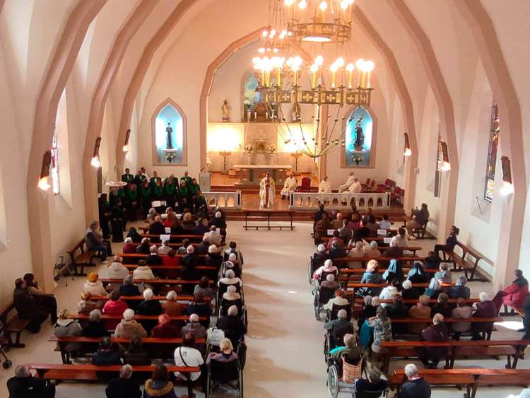 Acto inaugural de la capilla María Auxiliadora, Béjar