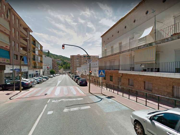 Lugar en el que se produjo el atropello