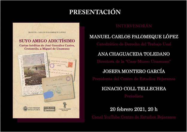 Cartel anunciador de la actividad