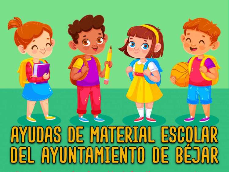 Vista parcial del cartel anunciador de las ayudas