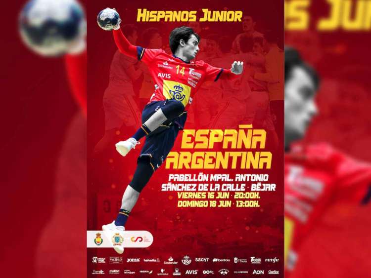Cartel selecciones de Balonmano