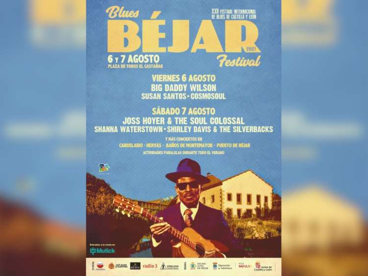 Cartel Festival de Blues de Béjar 2021