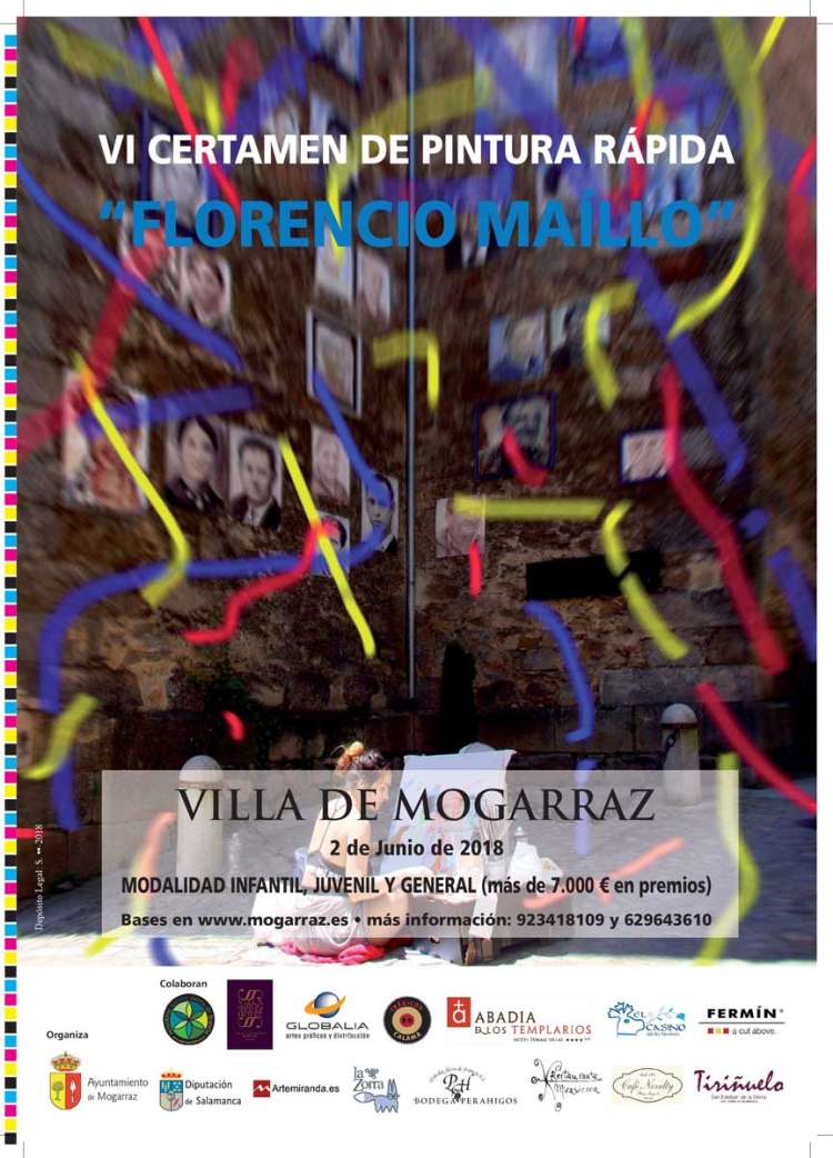 Cartel del certamen de pintura rápida