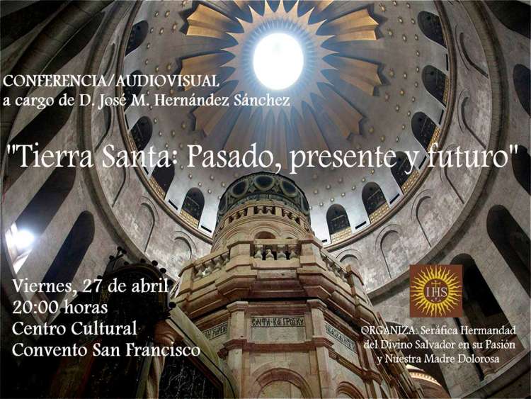 Cartel anunciador de la conferencia Seráfica Hermandad