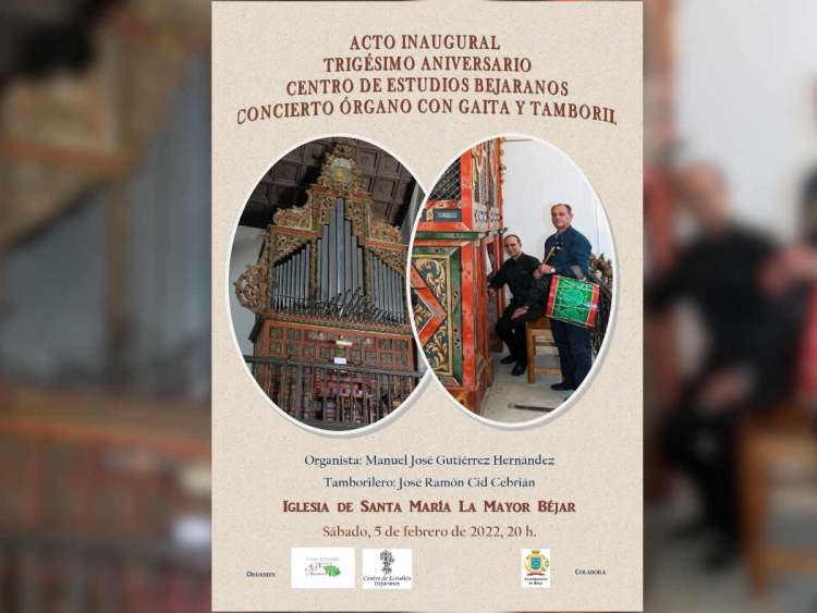 Cartel anunciador de la actividad