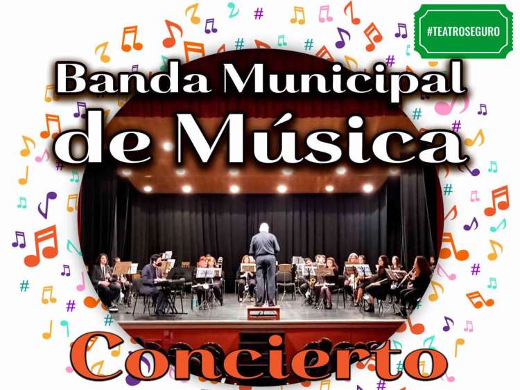 Vista parcial del Cartel anunciador del concierto