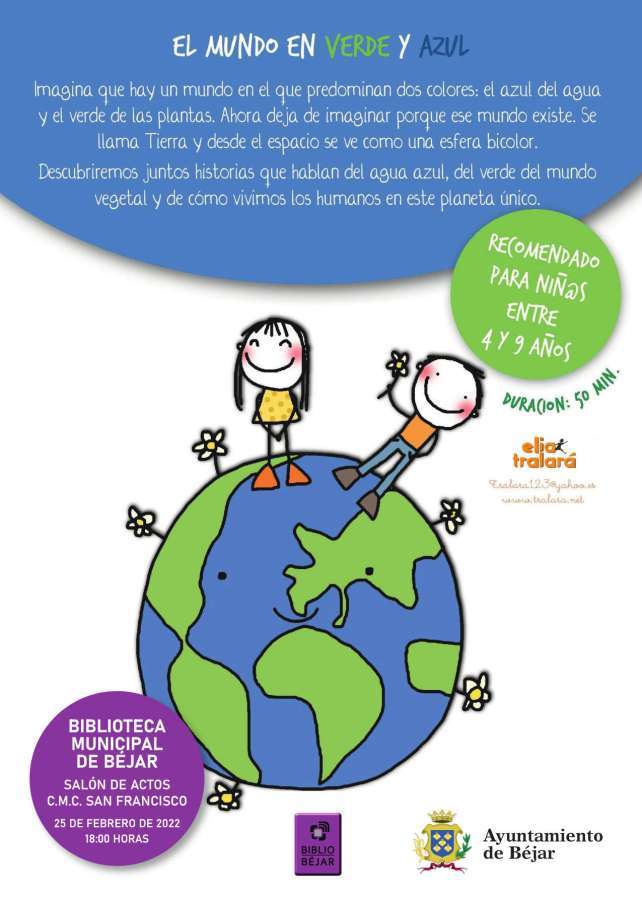 "El mundo en verde y azul", Elia Tralará